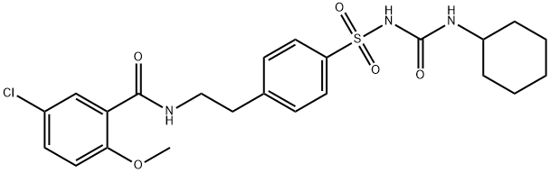 5-Chloro-N-[2-[4-[[[(cyclohexylamino)carbonyl]-amino]sulfonyl]phenyl]-ethyl]-2-methoxybenzamide(10238-21-8)